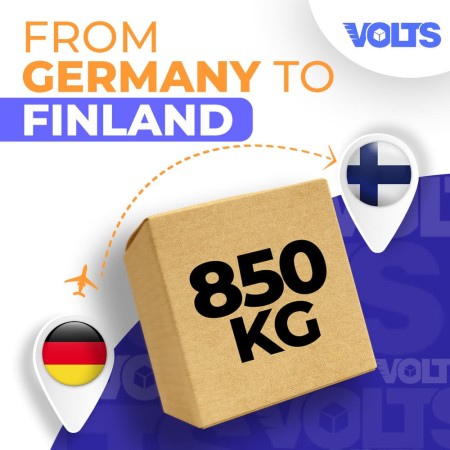 Pallet - From Germany to Finland - Postal codes 00100-02980 (Helsinki, Vantaa, Espoo)