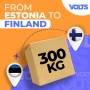 300kg- Kuormalavan toimitus Virosta Suomeen