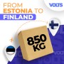 Kuljetus Virosta Suomeen | Kuriiripalvelut | Toimitus Virosta | VOLTS.ee | 850kg- Kuormalavan toimitus Virosta Suomeen