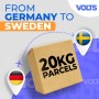 20kg parcel home delivery - Germany to Sweden