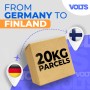 20kg parcel home delivery - Germany to Finland